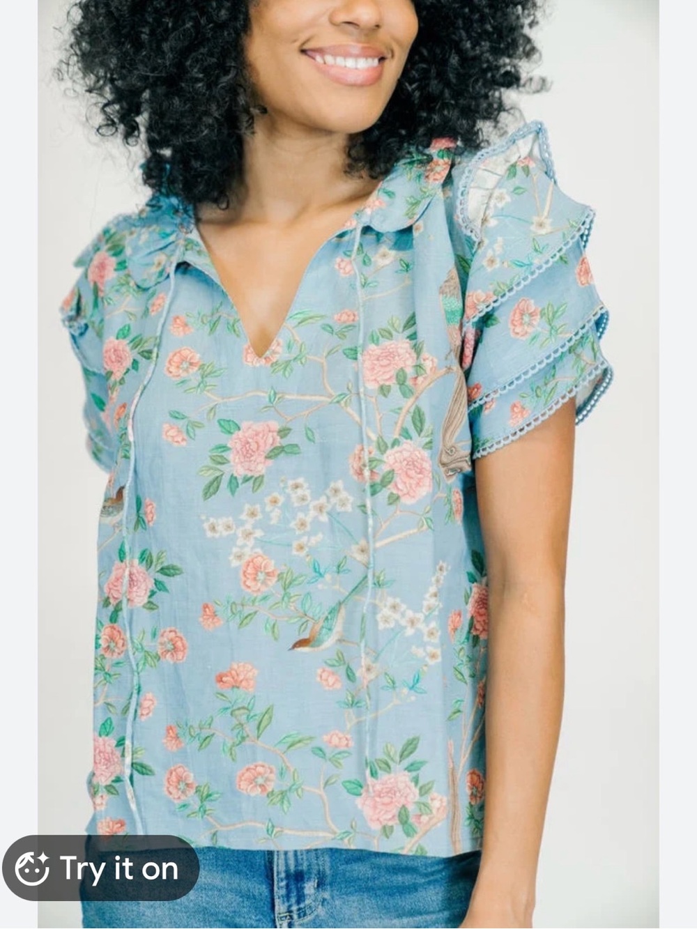 NWOT Marigold by Victoria Dunn Blouse XS runs generous